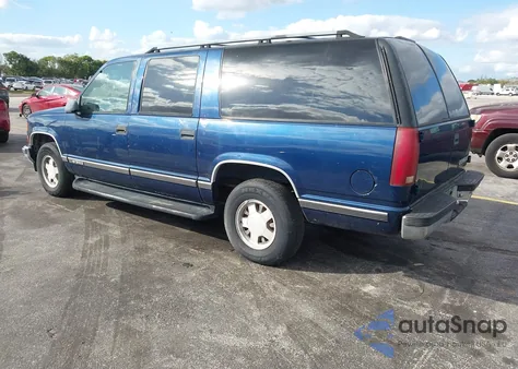 1999 Chevrolet Suburban 1500 Lt from USA, damaged, VIN 3GNEC16R0XG248996